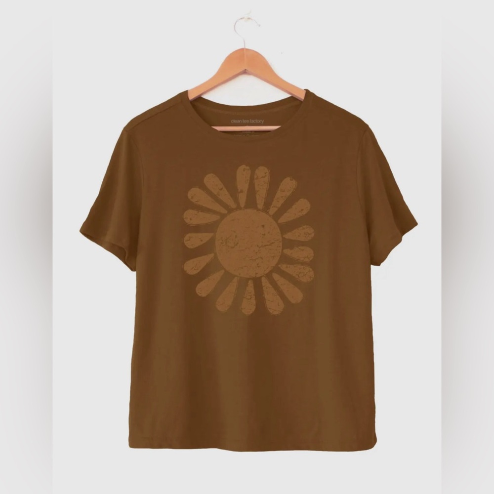 Cinnamon Sun Boxy Tee